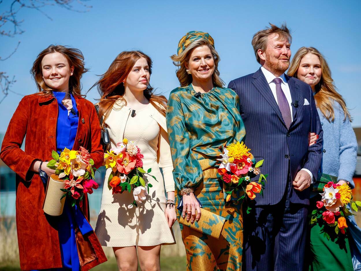 koninklijk gezin op de foto